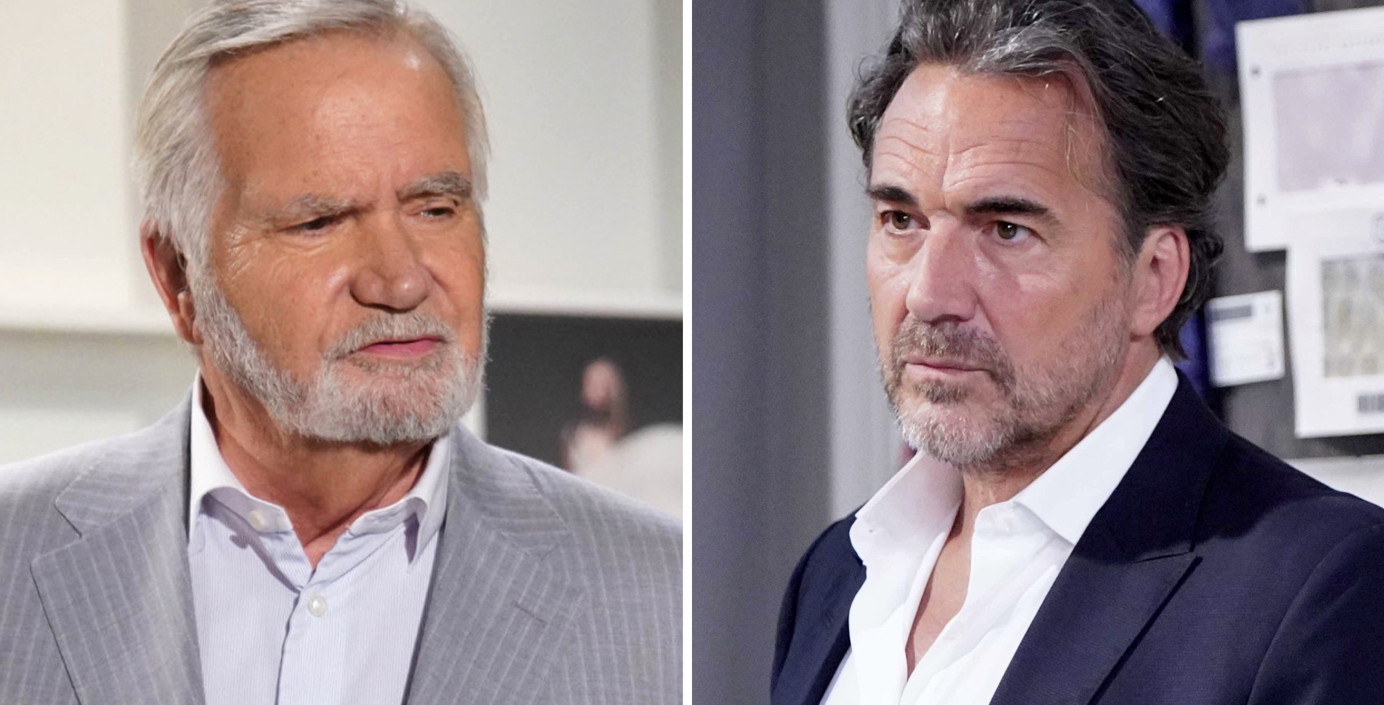 Bold and the Beautiful's Eric and Ridge Forrester