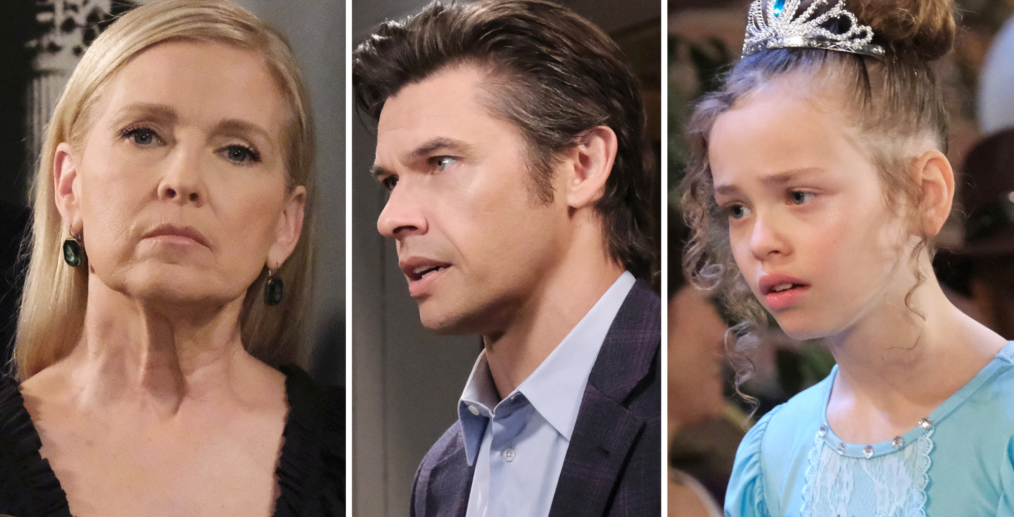 Jennifer, Xander, and Rachel on Days of our Lives.