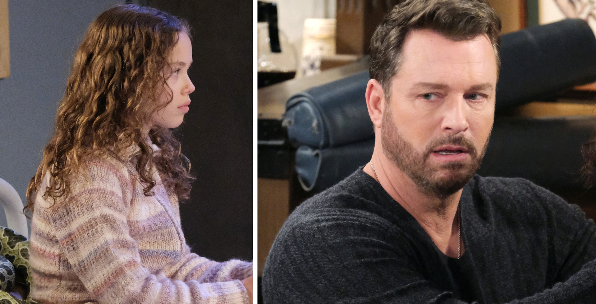 Rachel looks forlorn and Brady looks upset in Days of our Lives Spoilers December 10.