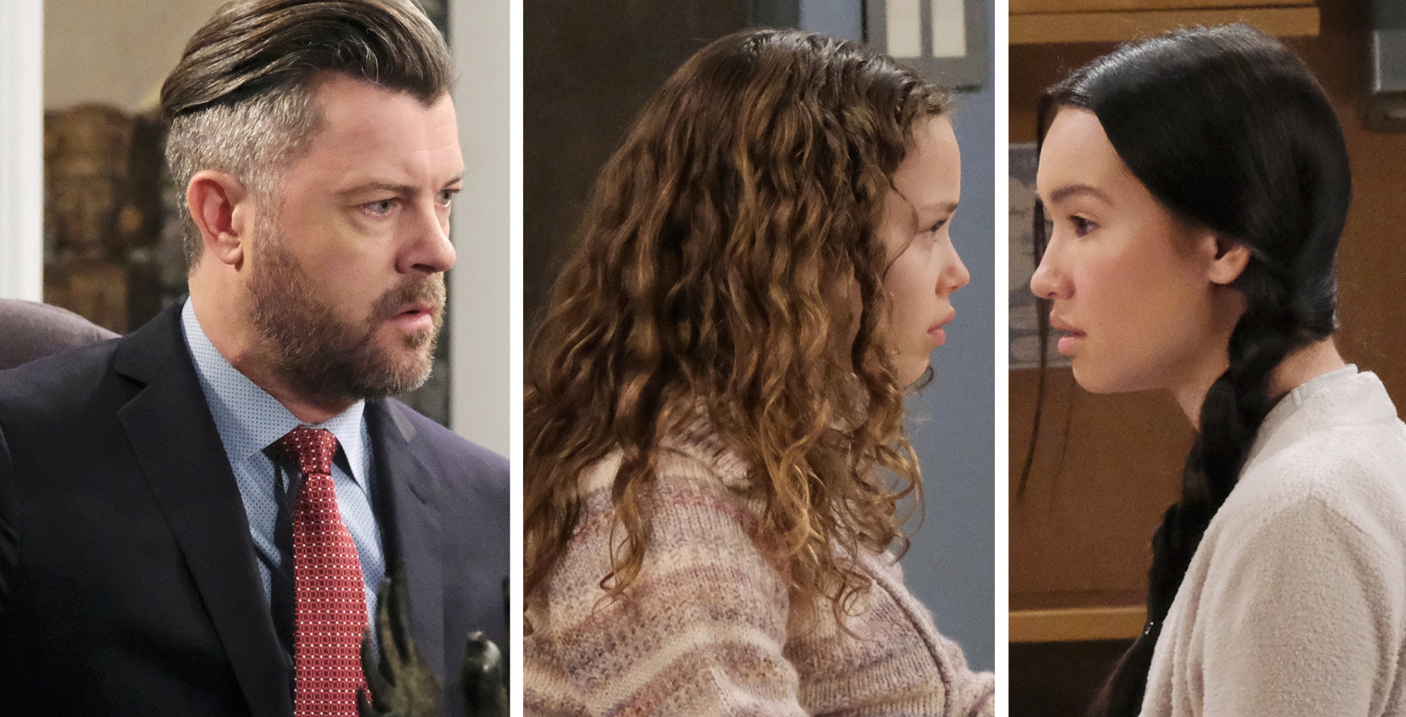 Days of our Lives Spoilers December 4 EJ, Rachel, and Sophia.