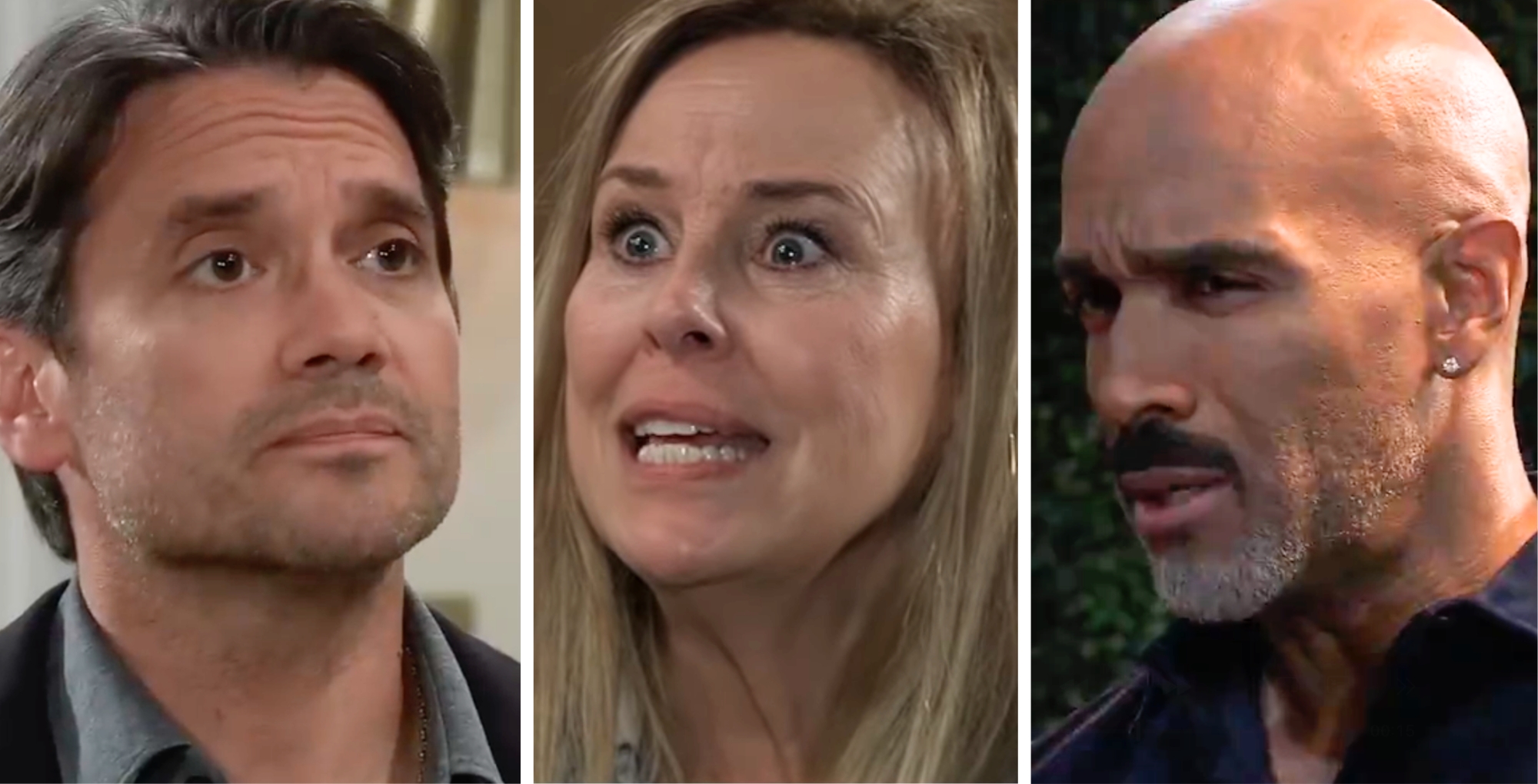 Dante, Laura, and Curtis on General Hospital