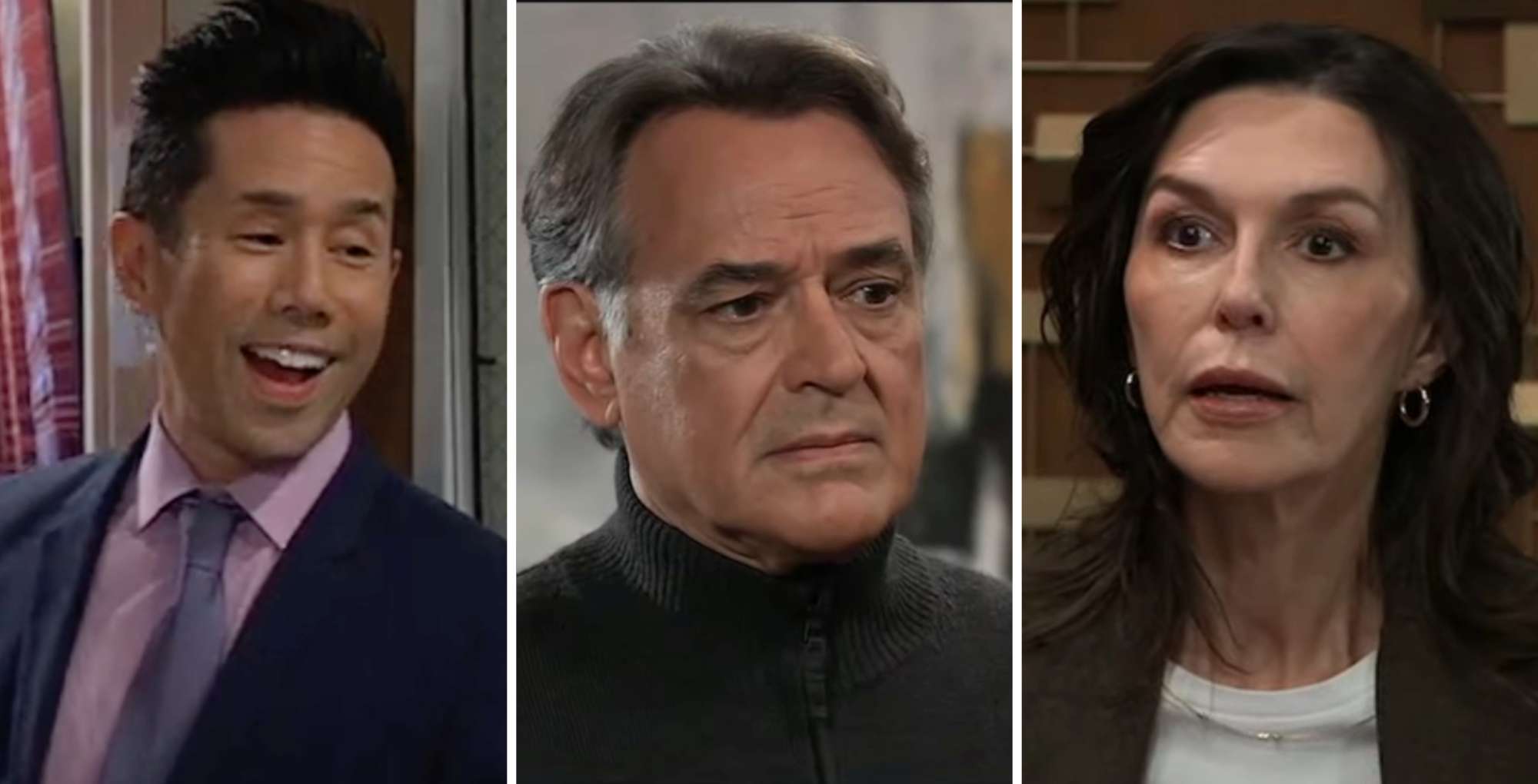 Brad, Kevin, and Anna on General Hospital
