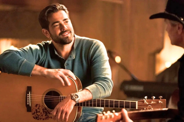 Jesse Metcalfe as Trace on the Hallmark drama Chesapeake Shores