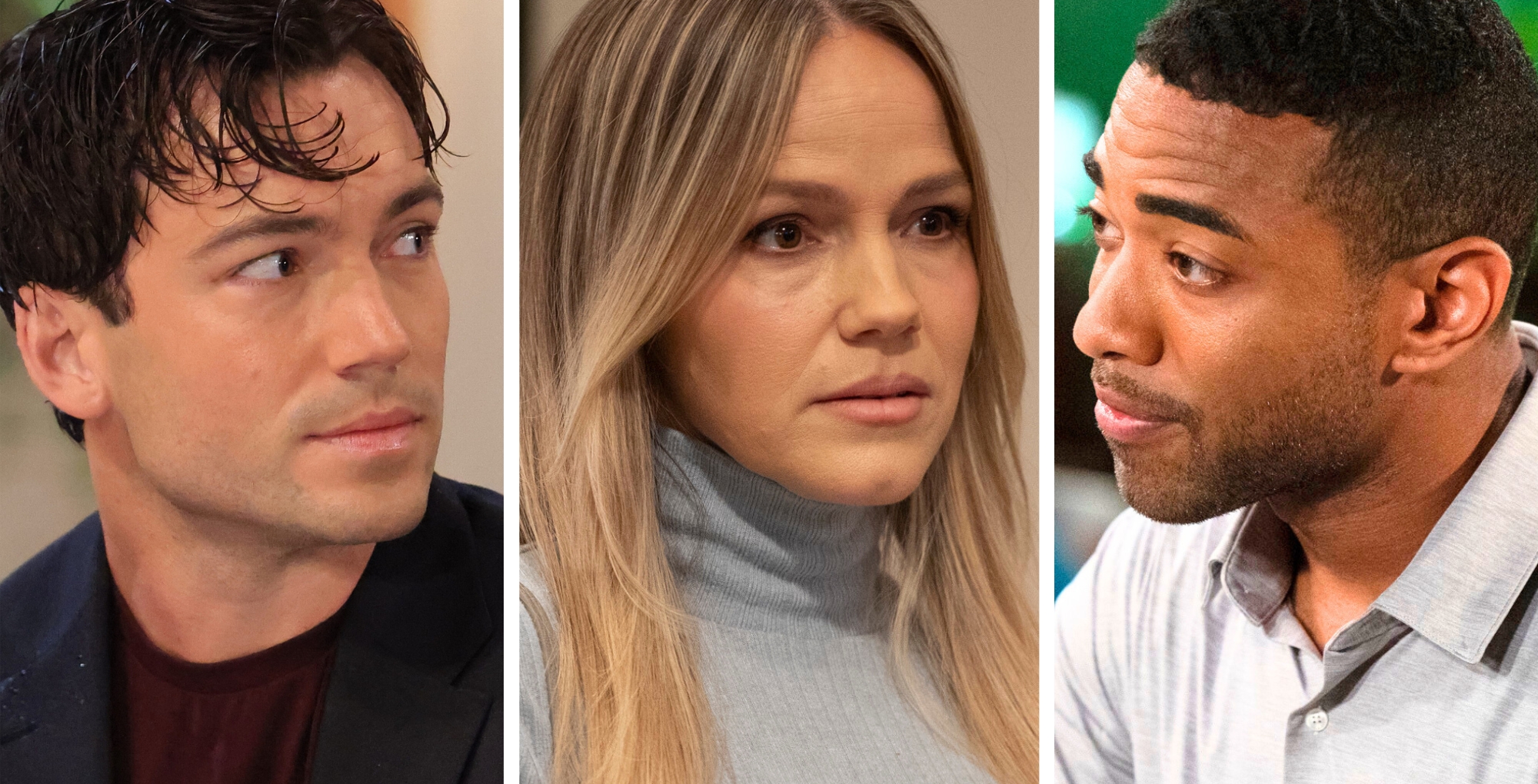 Michael, Lulu, and Isaiah on General Hospital