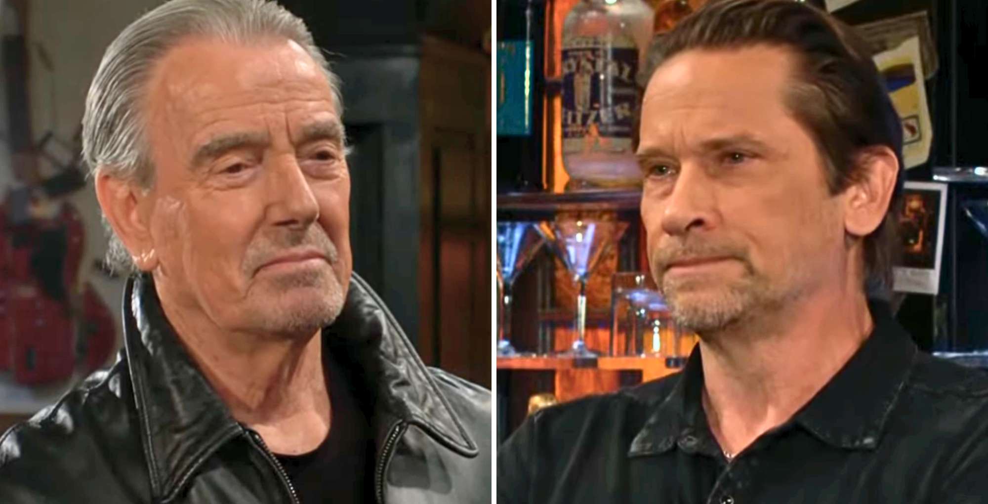 The Rinse Young and the Restless December 3 Victor and Matt Clark.