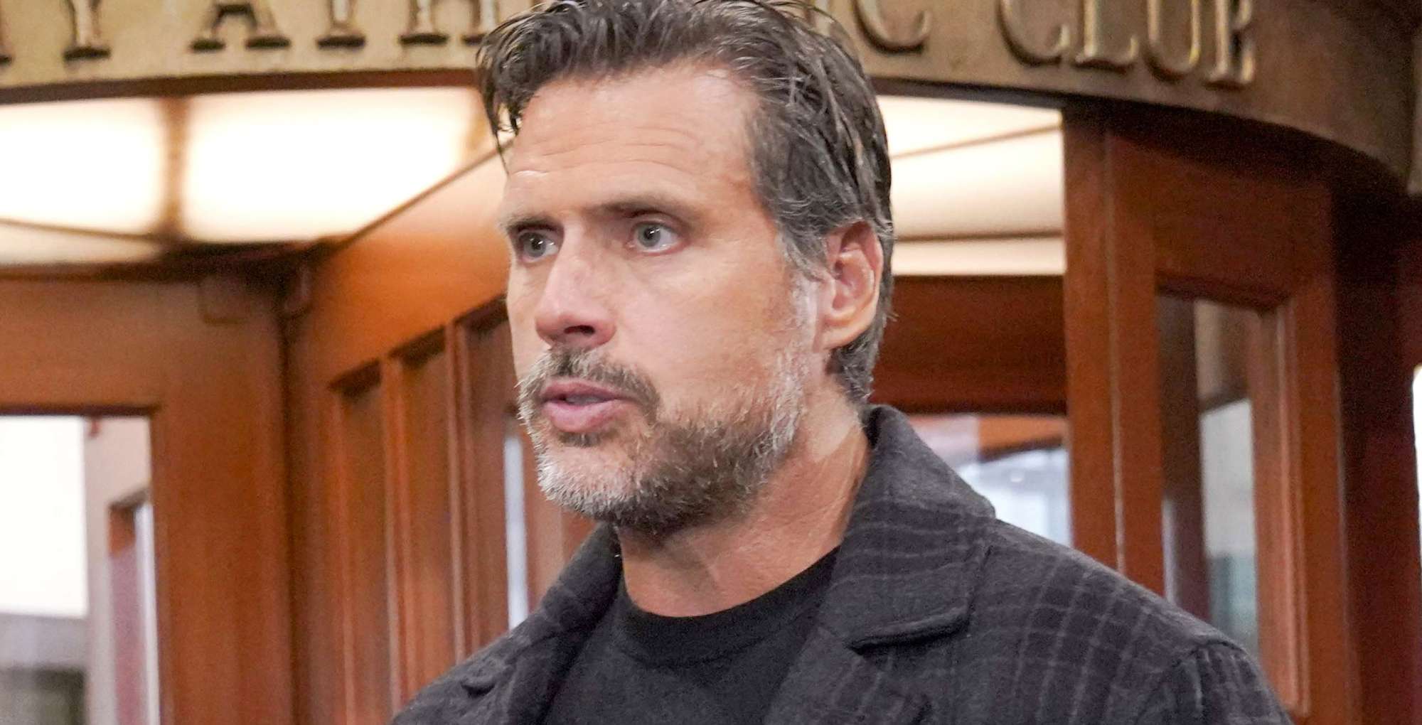 Young and the Restless December 23 Nick looks concerned.