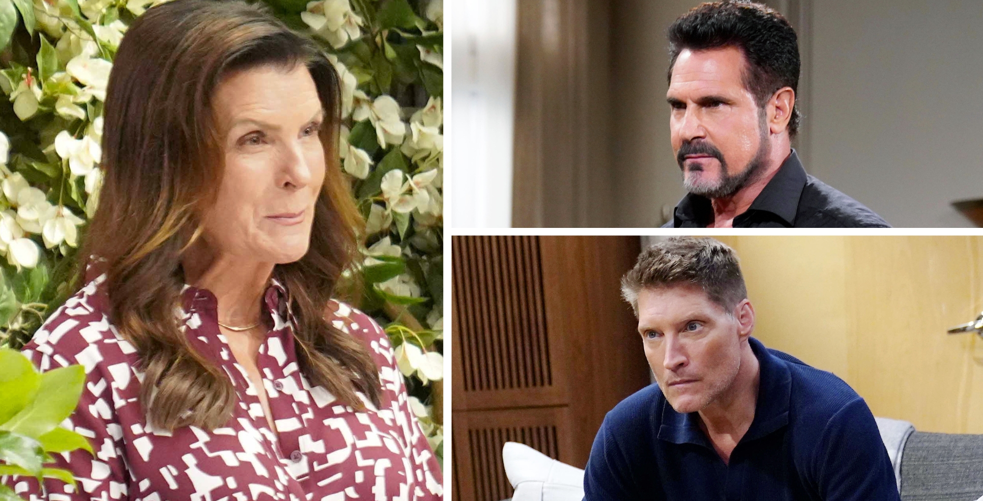 Bold and the Beautiful's Sheila, Bill, and Deacon