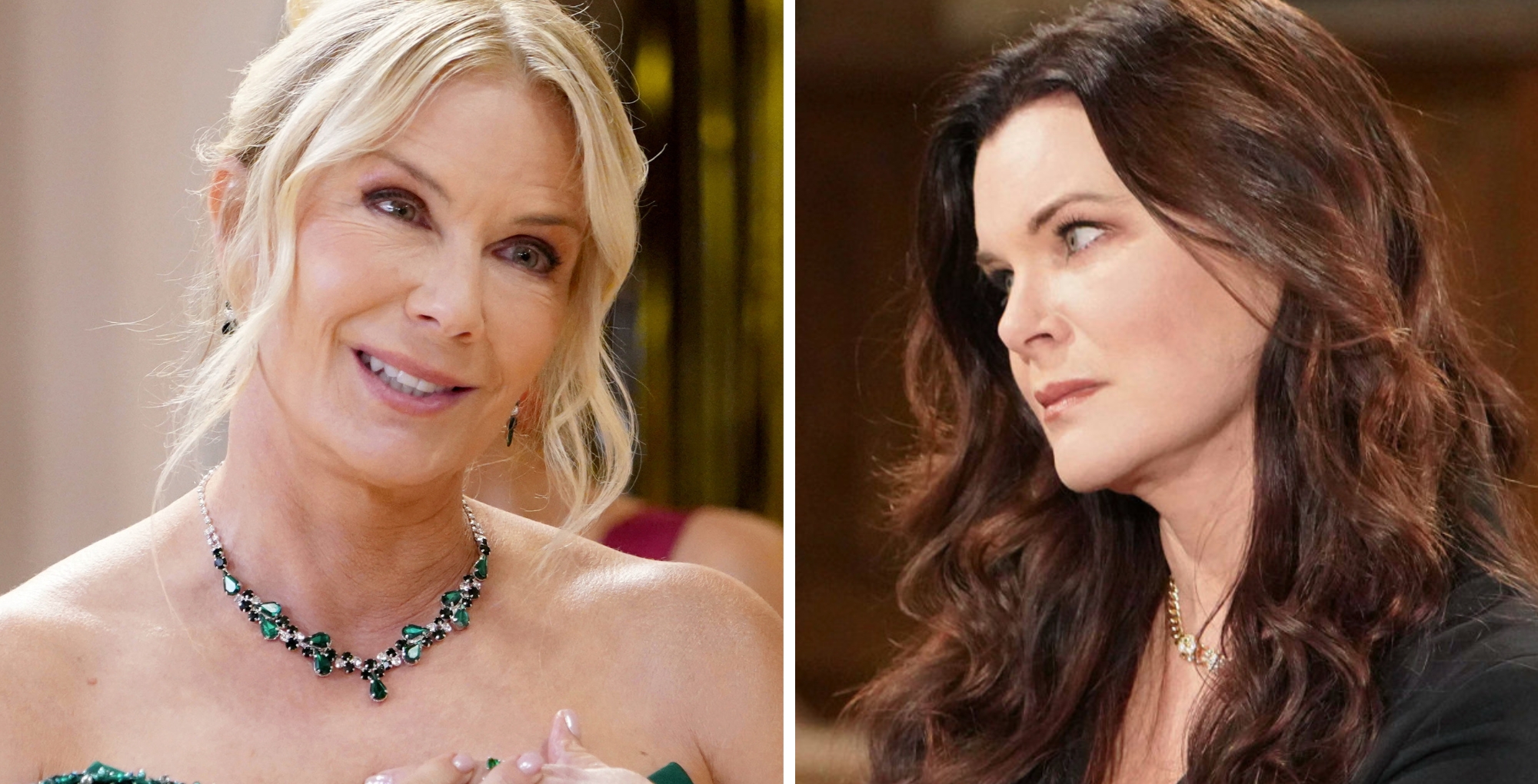 Bold and the Beautiful's Brooke and Katie