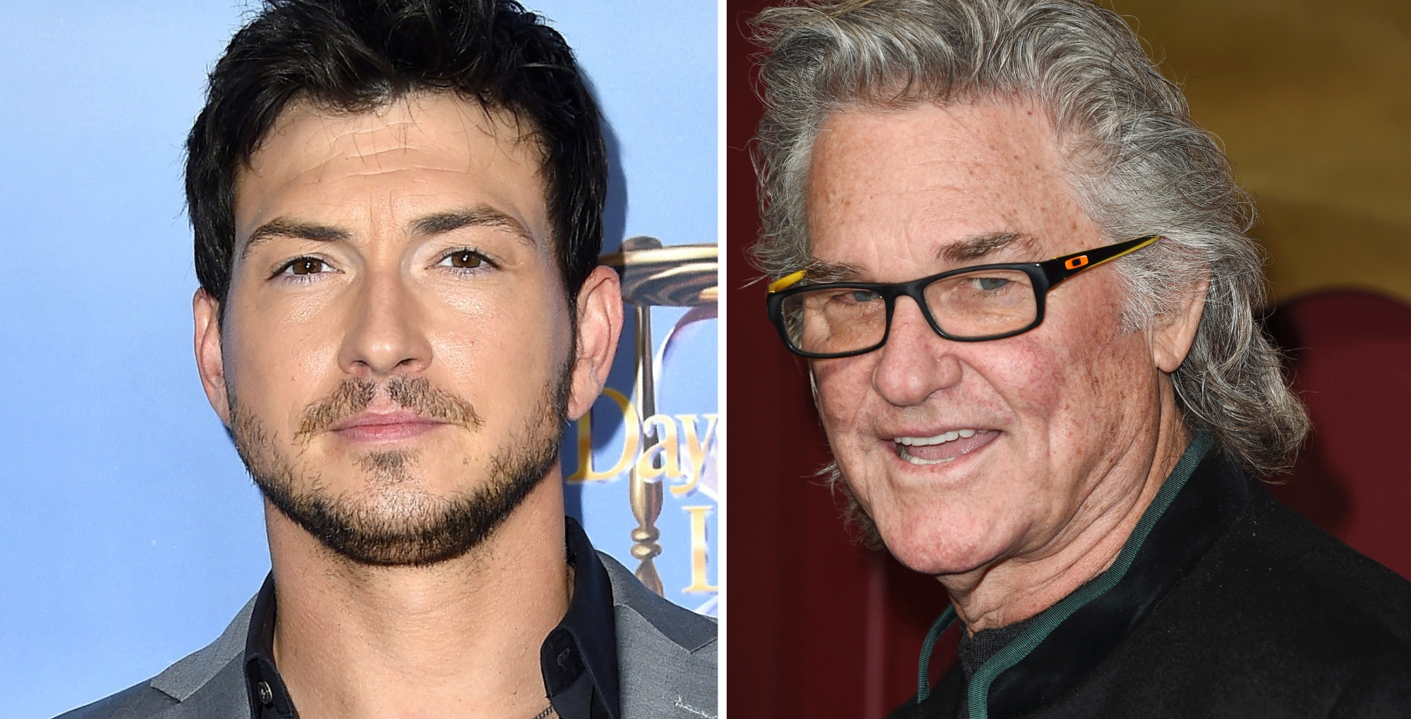 Days of Our Lives' Robert Scott Wilson and actor Kurt Russell.