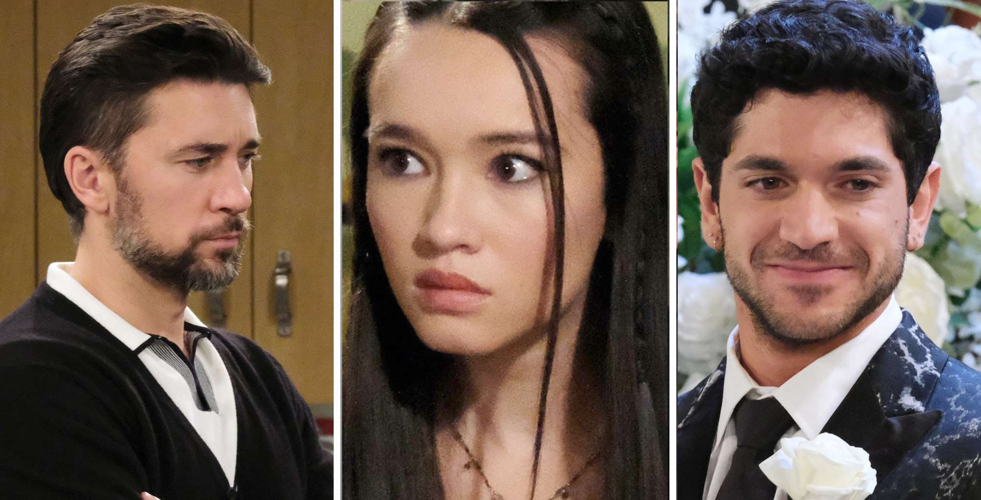 Chad, Sophia, and Javi on Days of our Lives