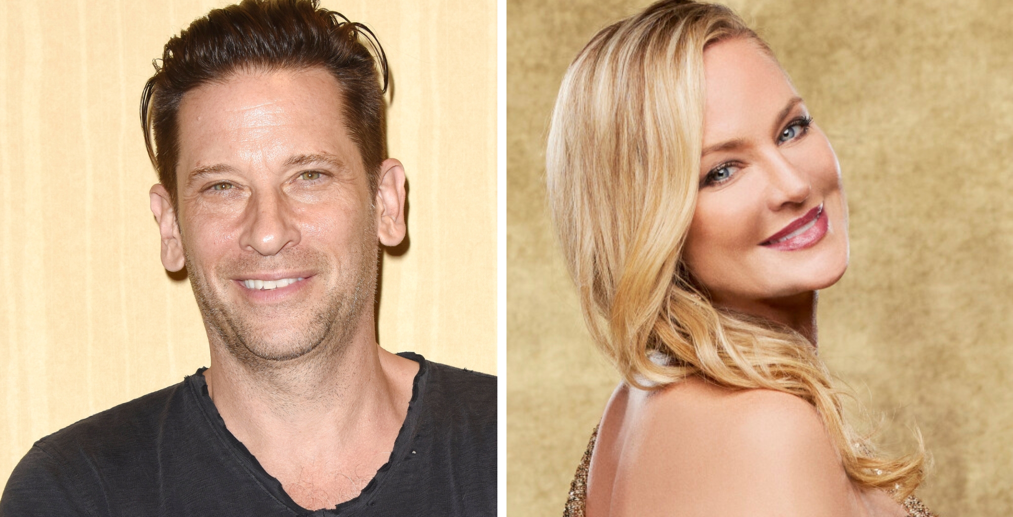 The Young and the Restless' Roger Howarth and Sharon Case.
