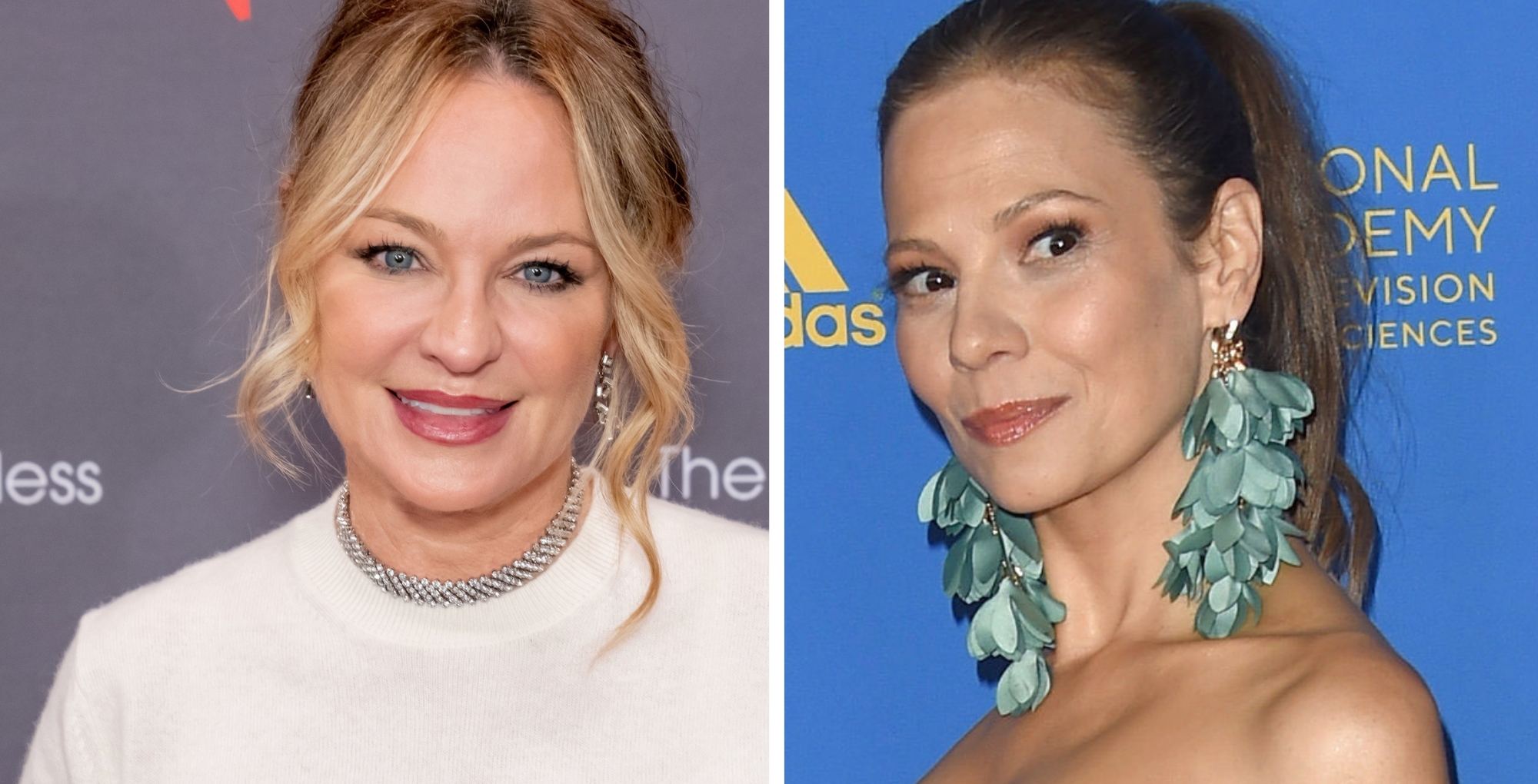 The Young and the Restless' Sharon Case and Tamara Braun.