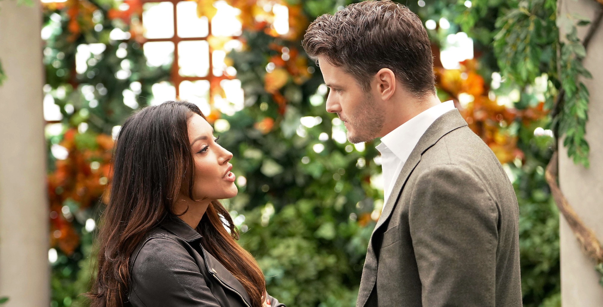 The Young and the Restless' Audra and Kyle.