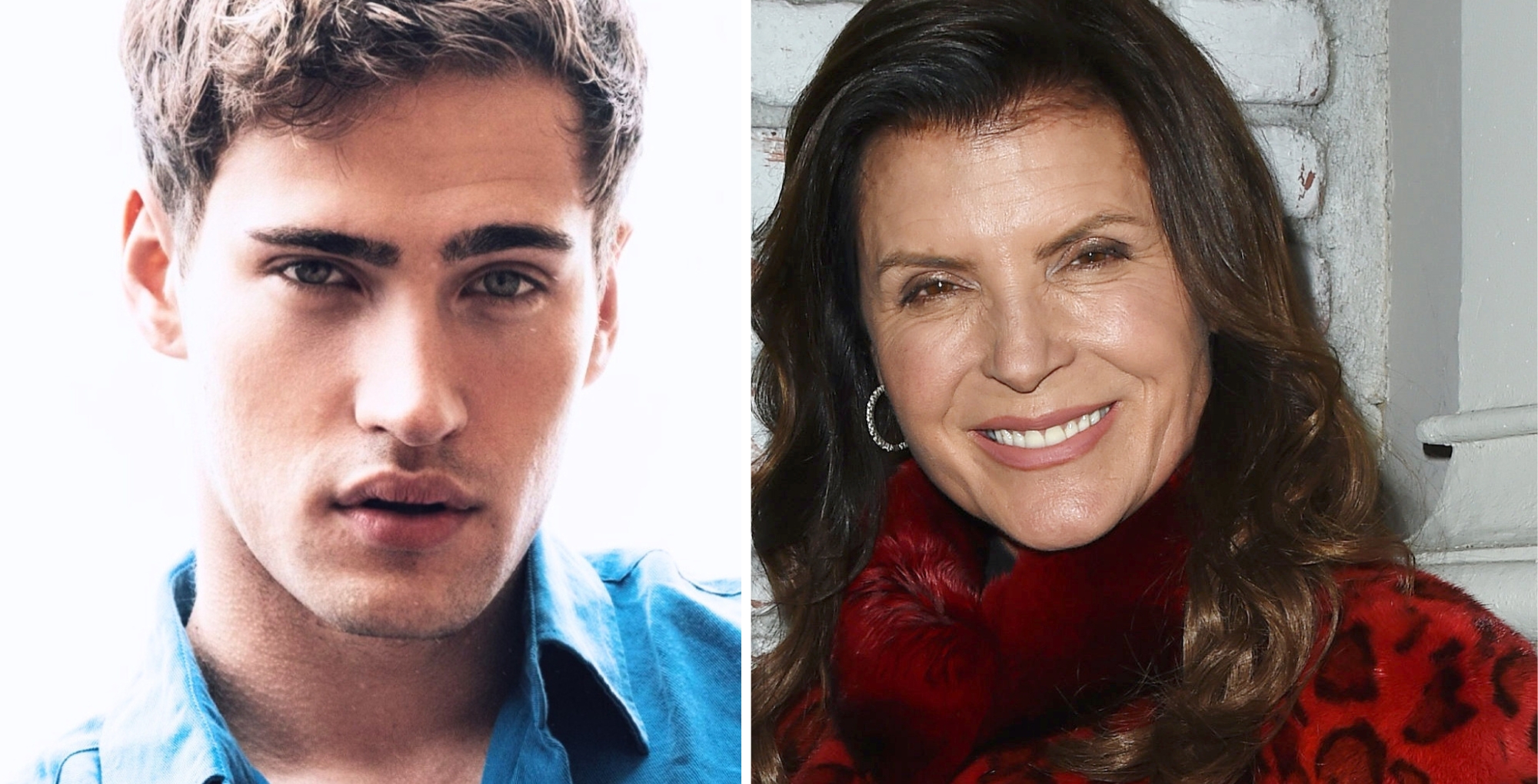 The Bold and the Beautiful's Harrison Cone and Kimberlin Brown.