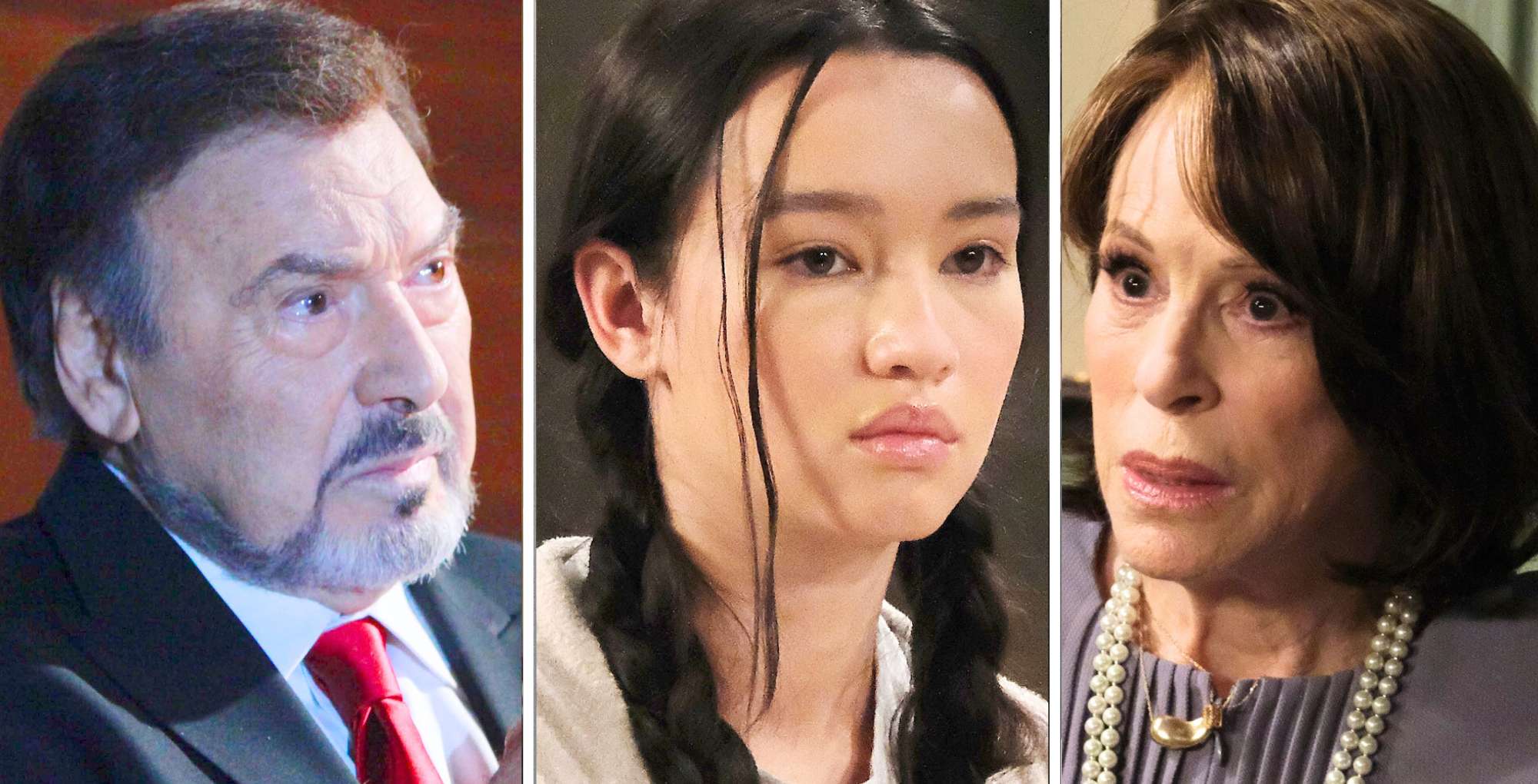 Stefano, Sophia, and Vivian on Days of our Lives
