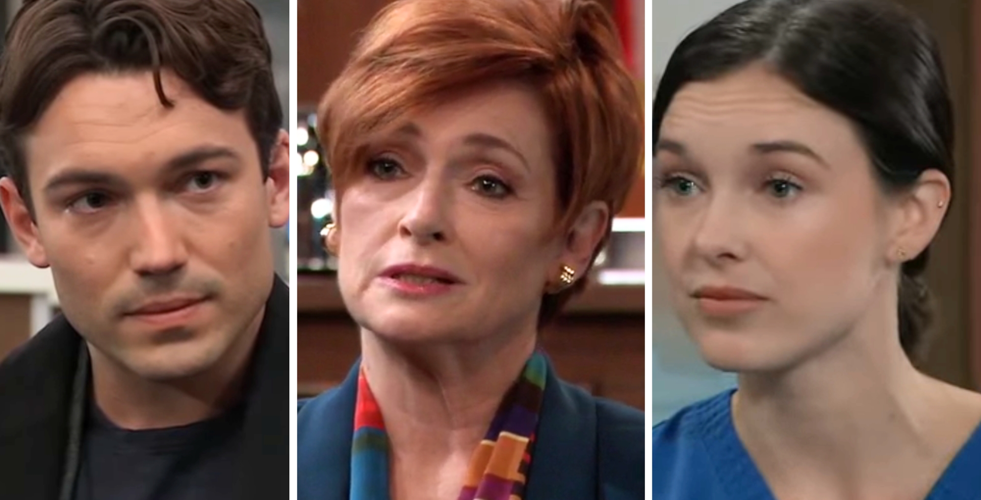 General Hospital's Michael, Diane and Willow