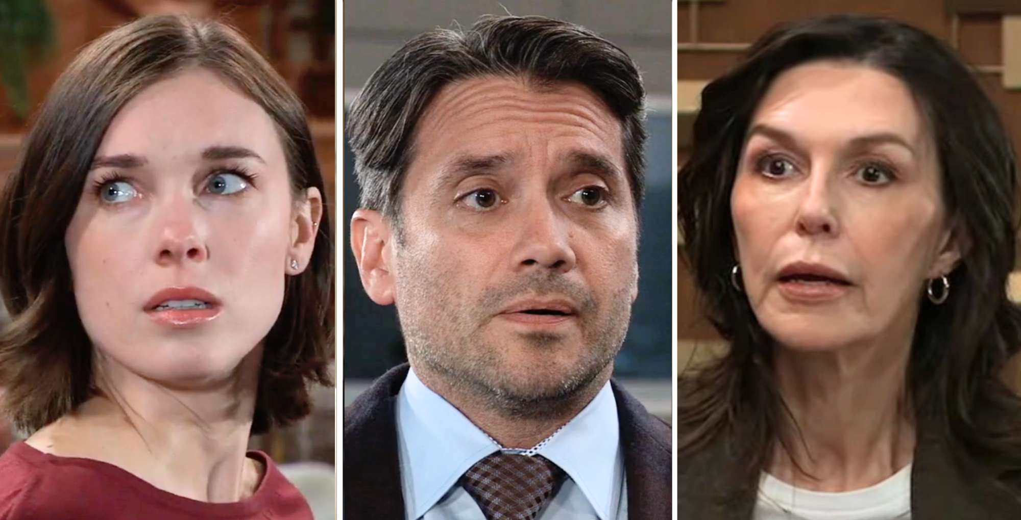 Willow, Dante, Anna on General Hospital