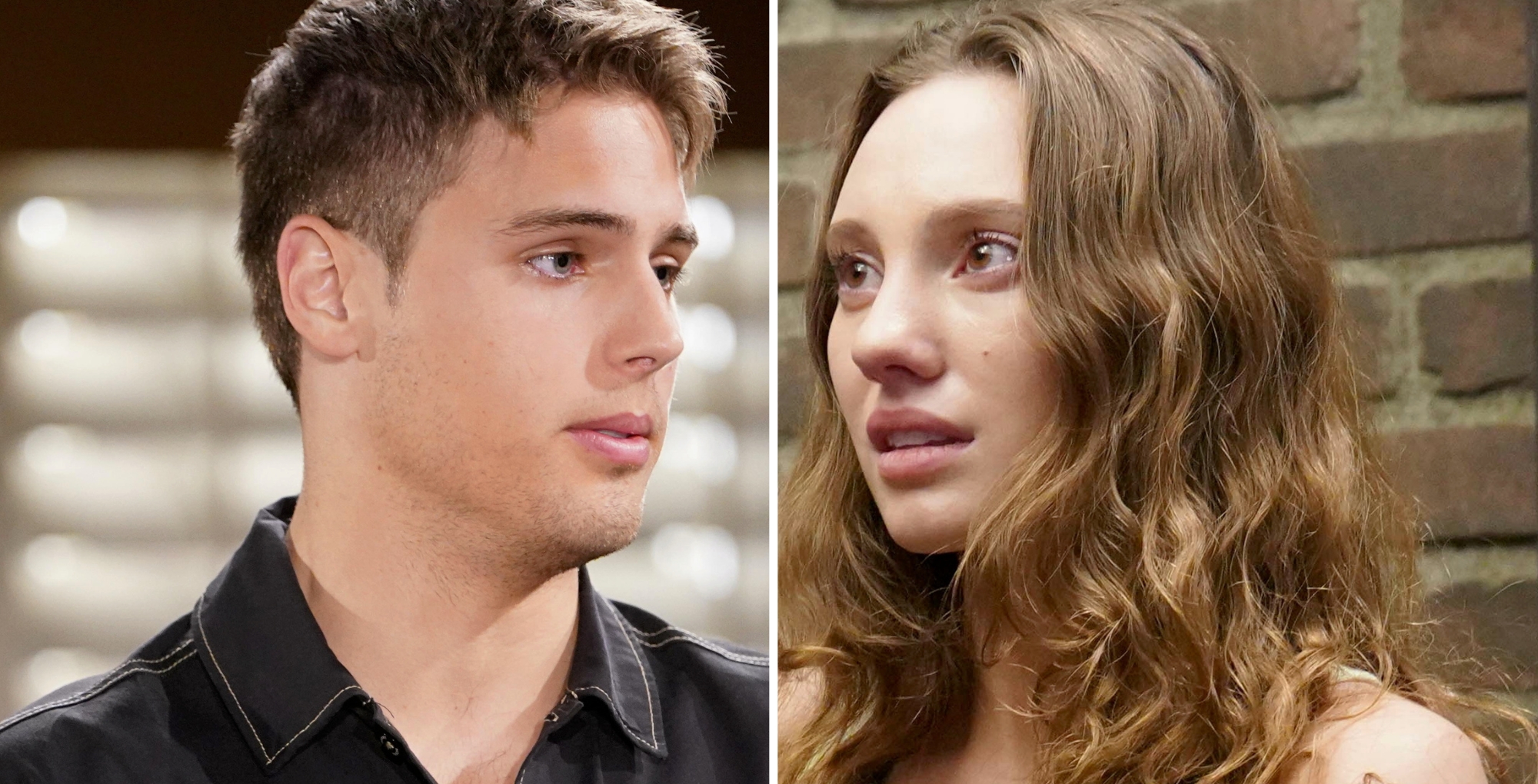 Crew Morrow as Will Spencer and Sydney Bullock as Melissa Dylan on Bold and the Beautiful