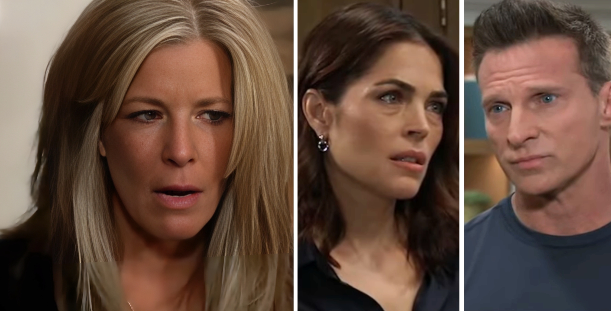 General Hospital’s Carly, Britt, and Jason.