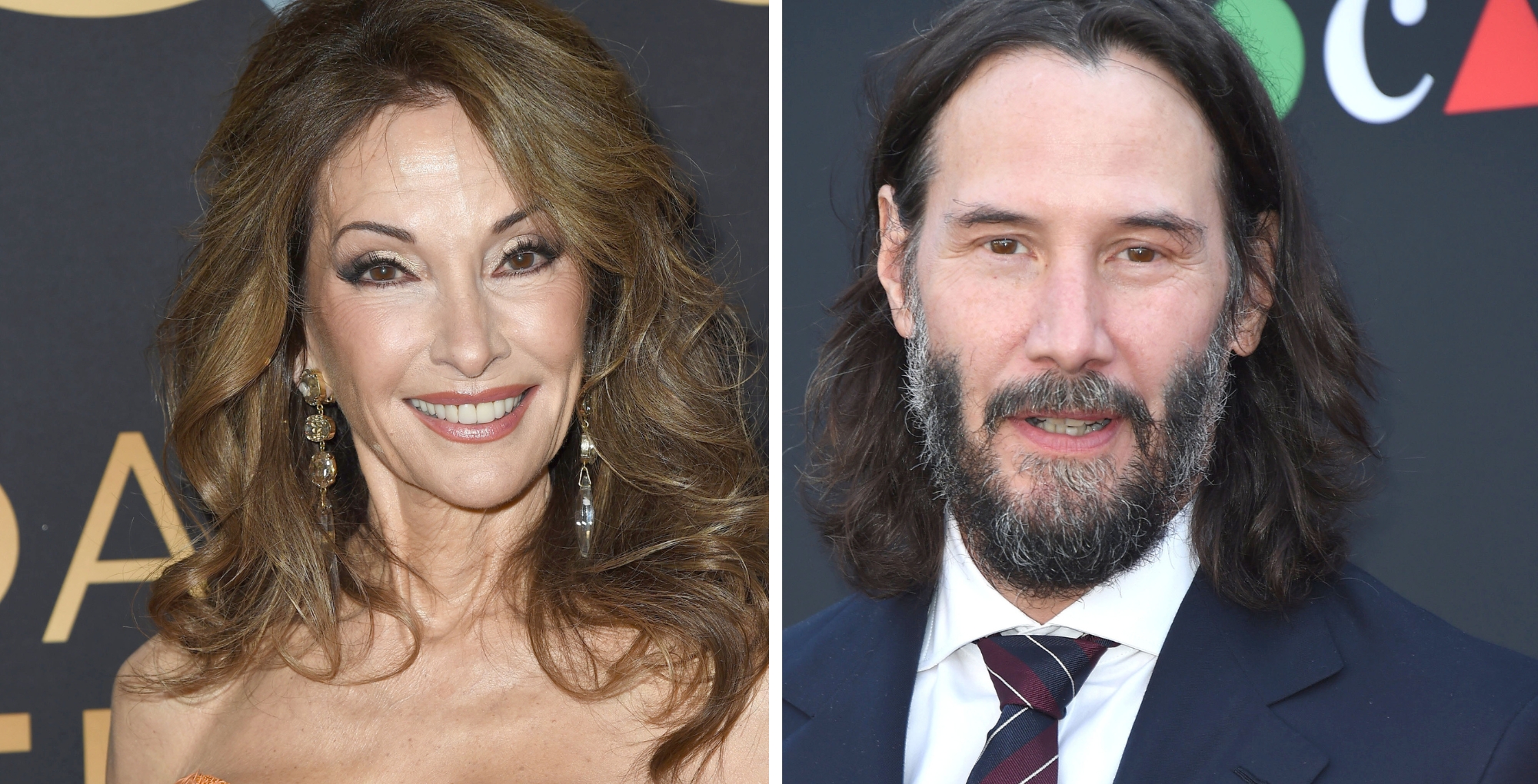 Susan Lucci and Keanu Reeves