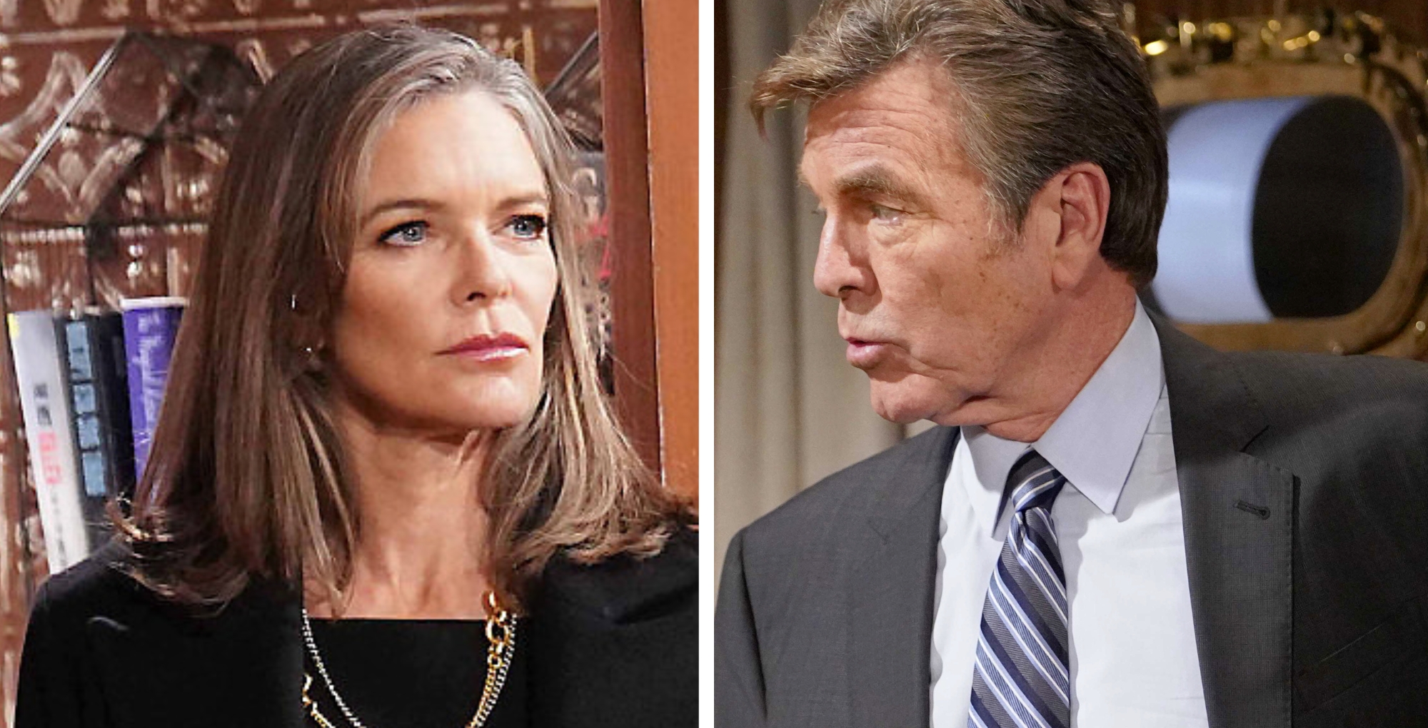 The Young and the Restless' Diane and Jack.