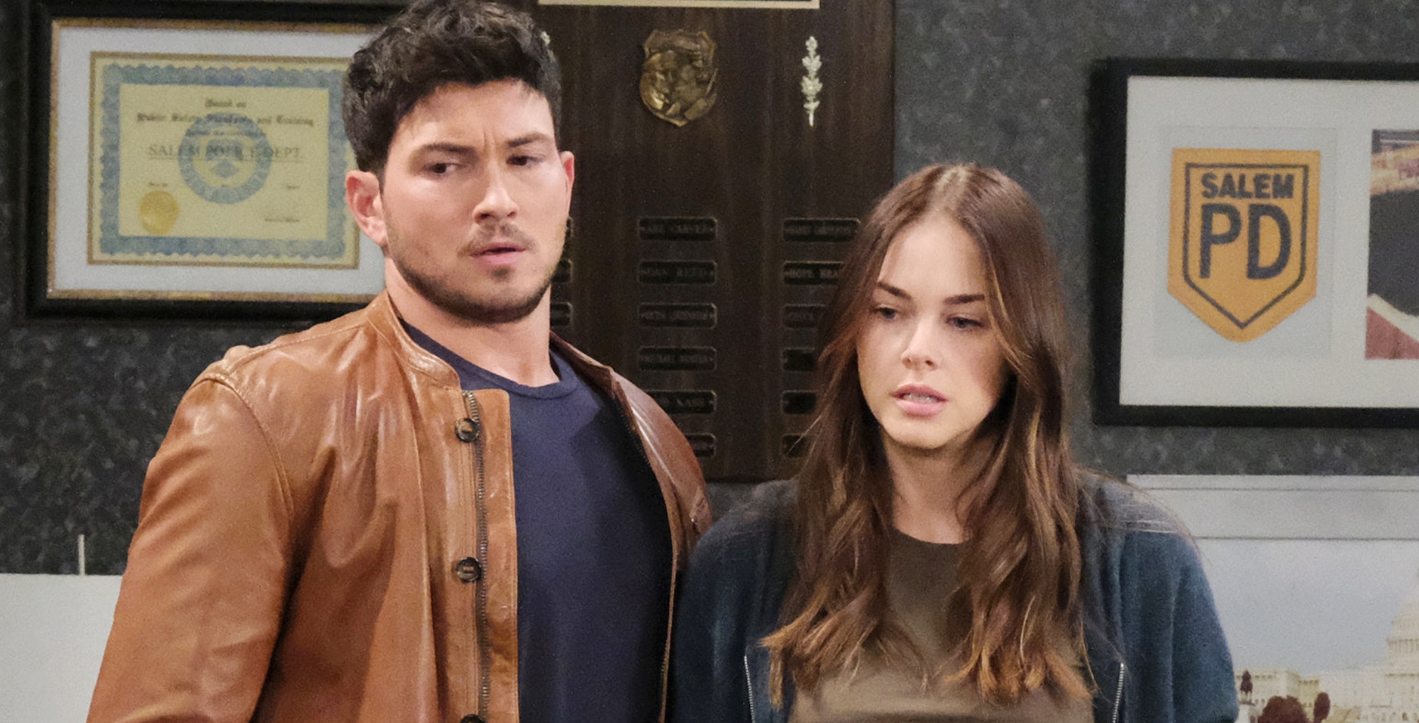 Days of Our Lives' Alex and Stephanie.
