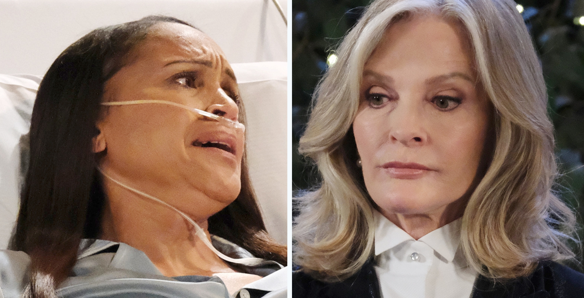 Days of Our Lives' Lexie and Marlena.