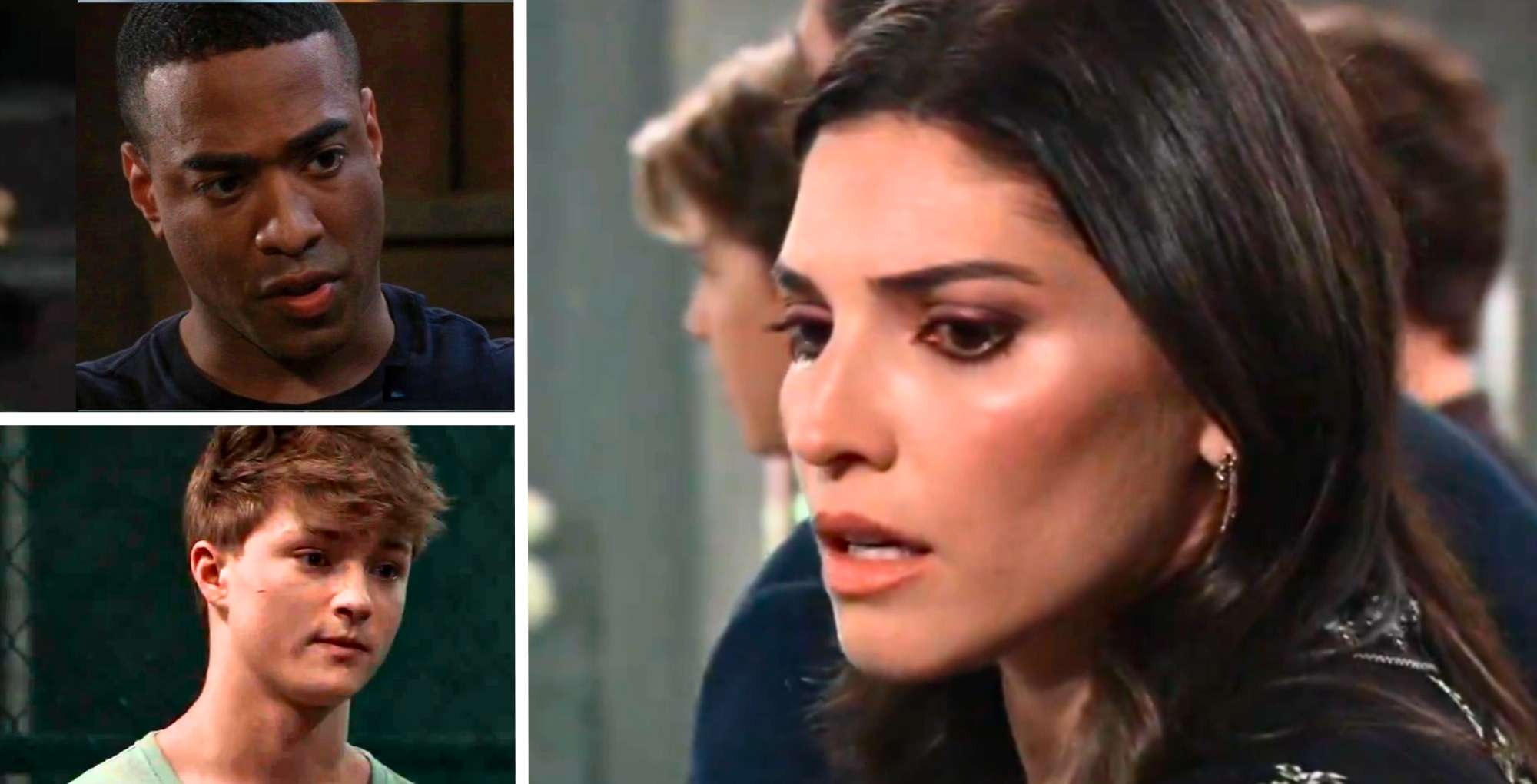 Brook Lynn, Isaiah, and Danny on April 13, 2026 General Hospital