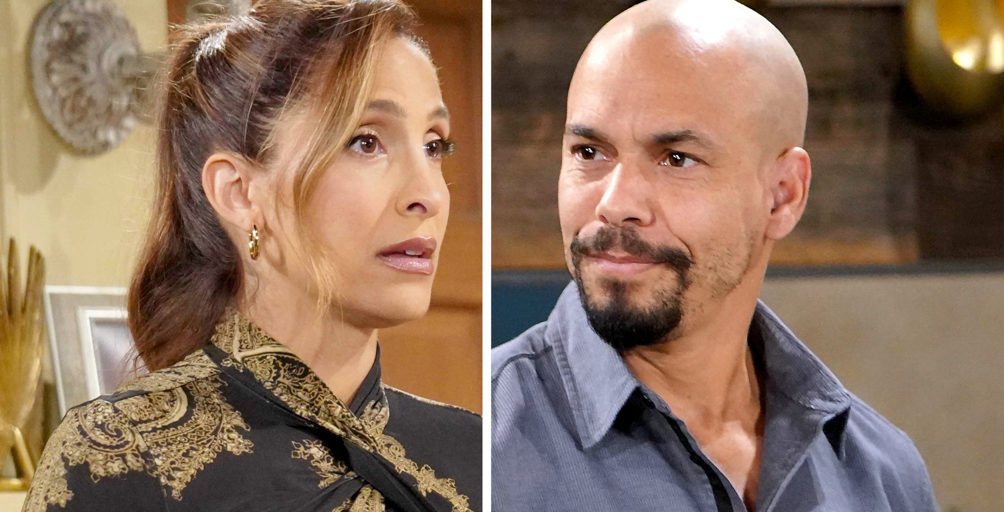 The Young and the Restless' Lily and Devon.
