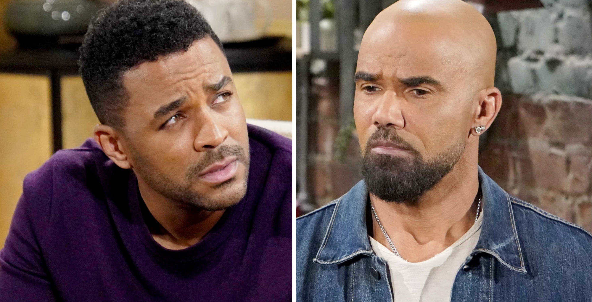 The Young and the Restless' Nate and Malcolm.