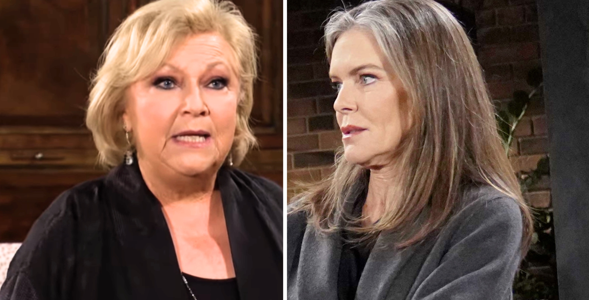 The Young and the Restless’ Beth Maitland as Traci and Susan Walters as Diane.