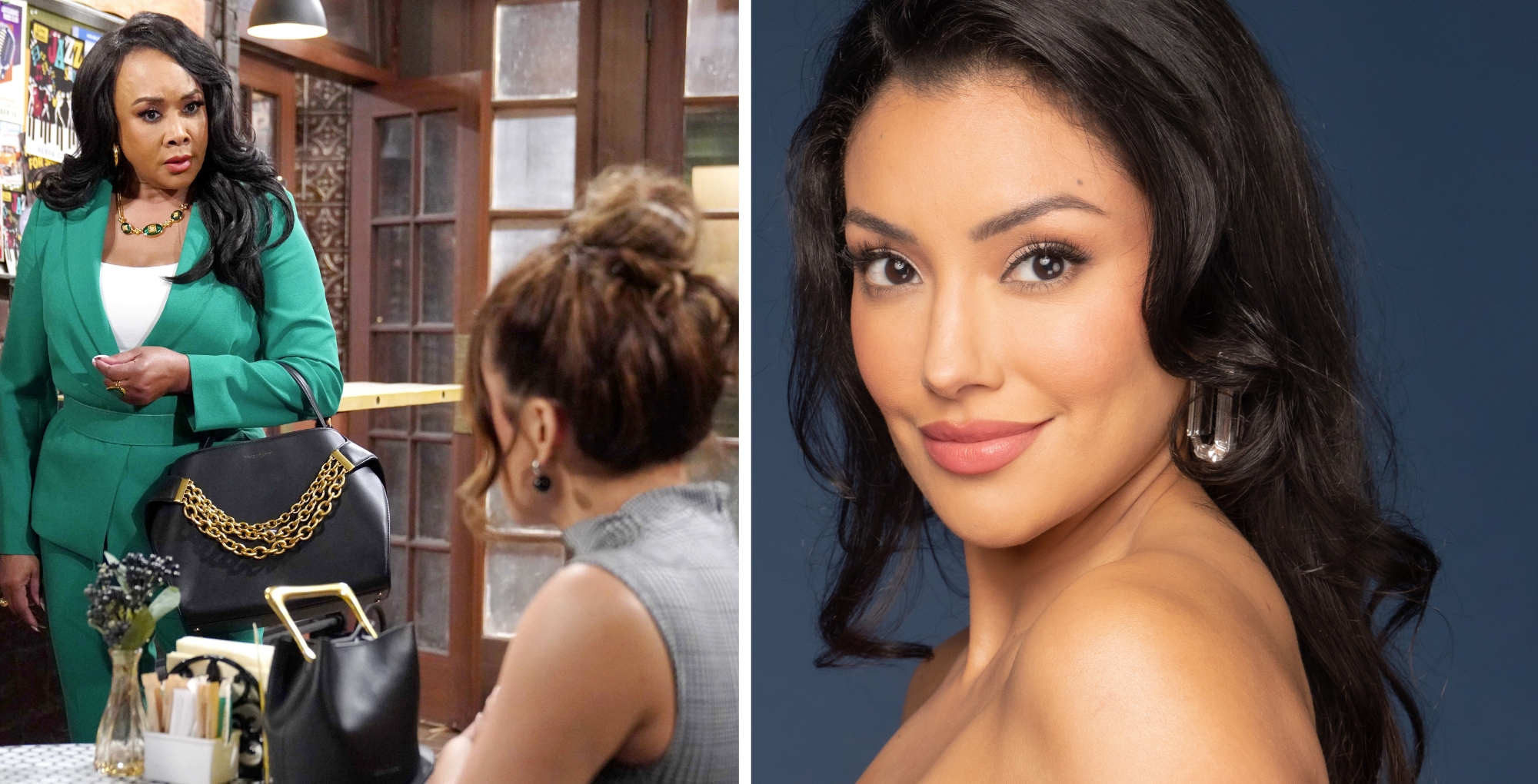 Young and the Restless' Stephanie and Audra and Zuleyka Silver