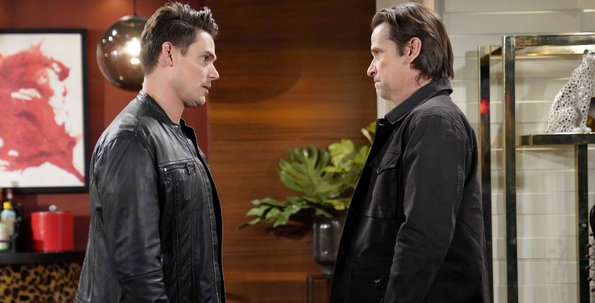 Adam and Matt are featured in the photo preview for the Wednesday, April 15, 2026, episode of Young and the Restless.