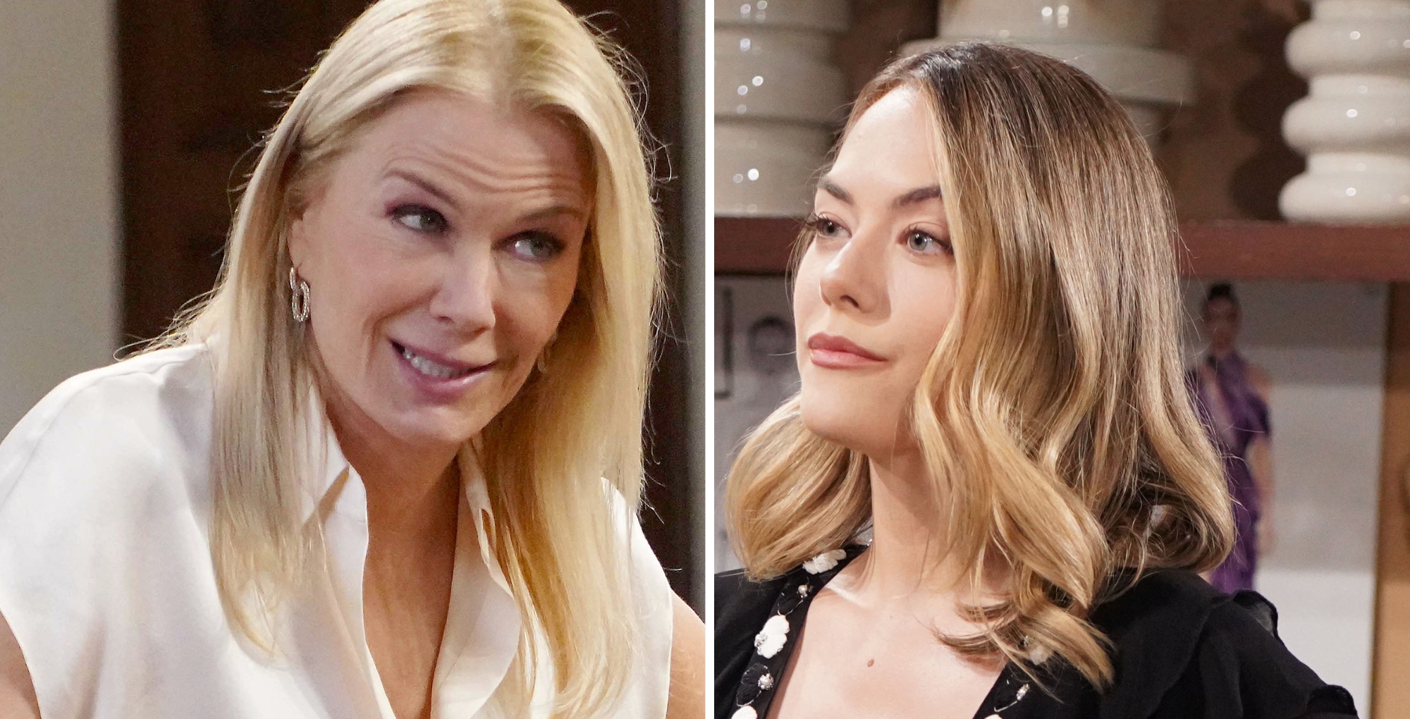 Bold and the Beautiful's Brooke and Hope