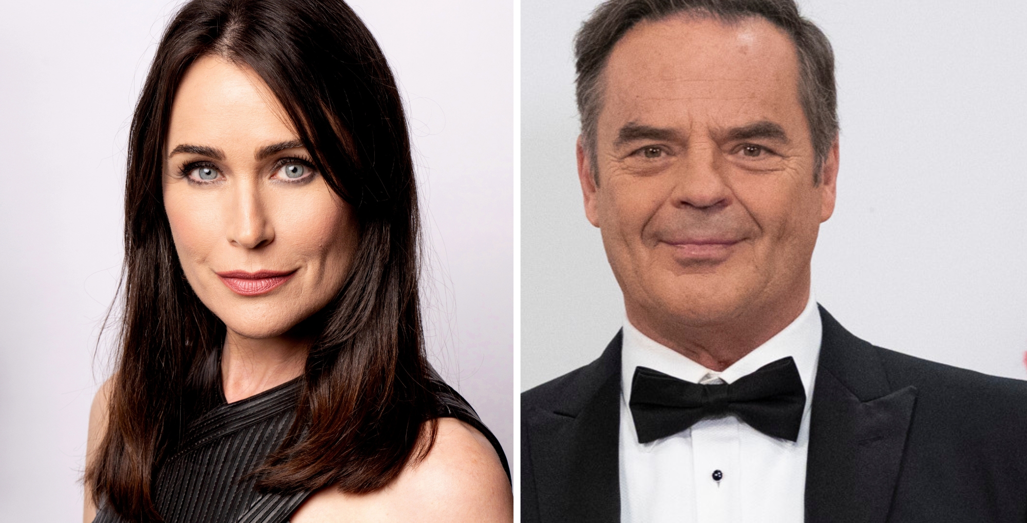 General Hospital's Rena Sofer and Wally Kurth.