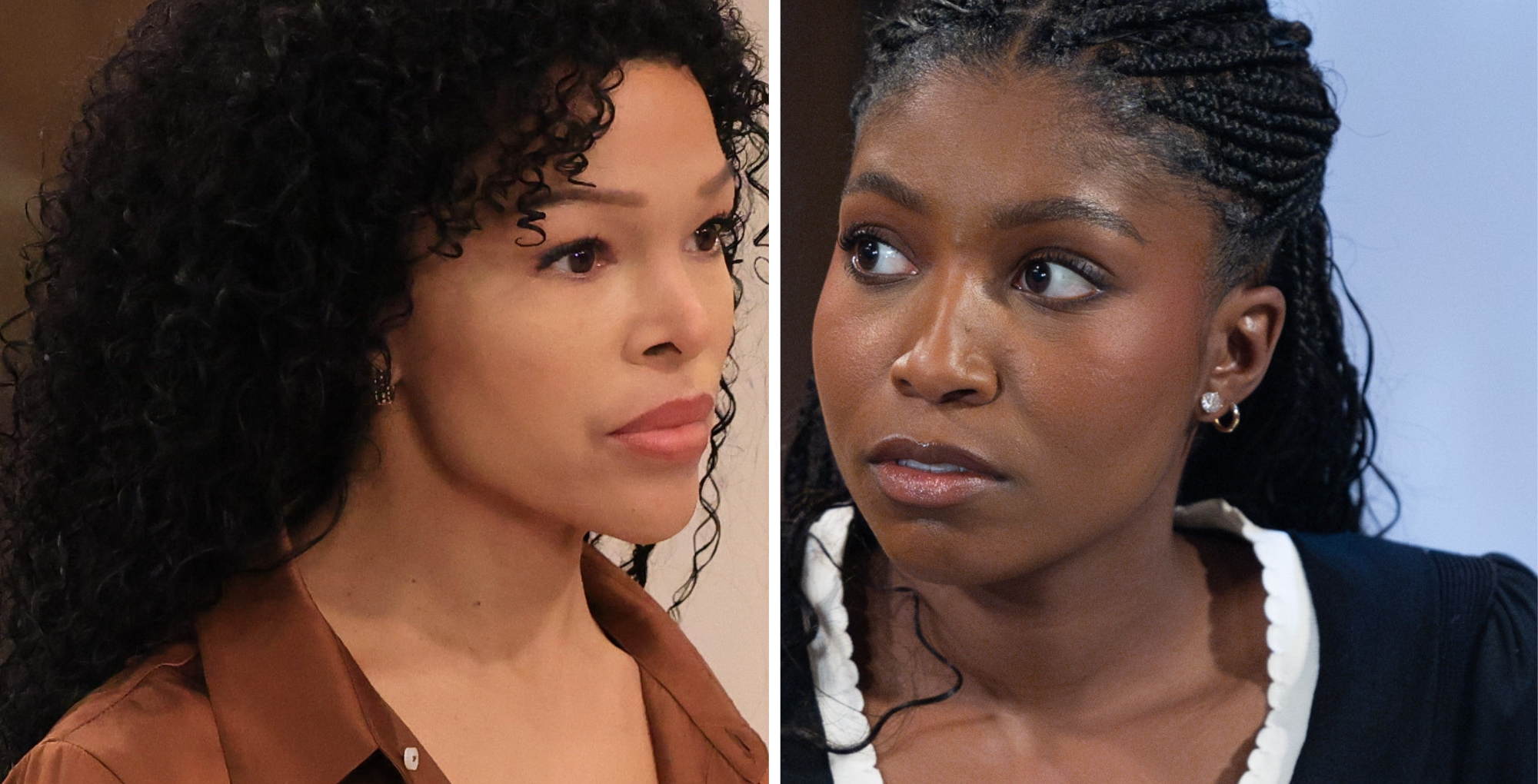 General Hospital's Portia and Trina.