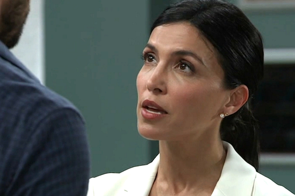 General Hospital's Justine.