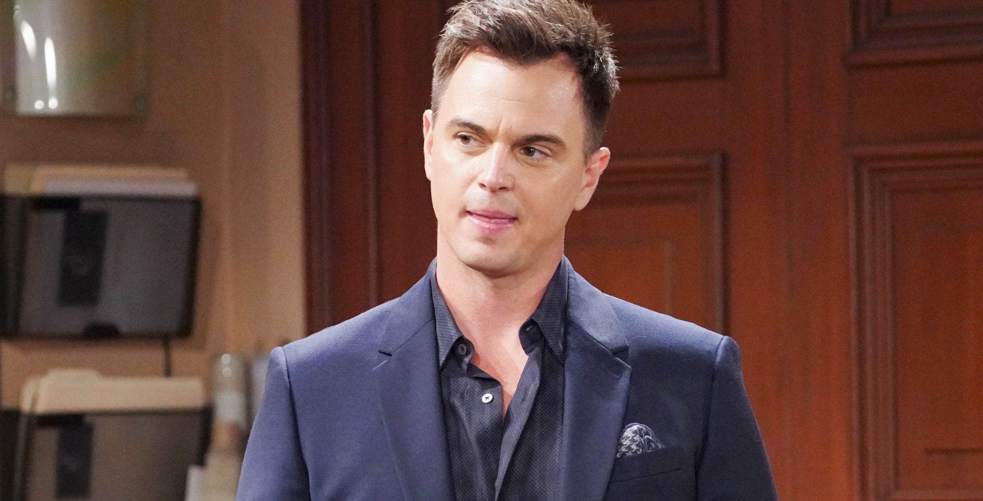 The Bold and the Beautiful's Darin Brooks as Wyatt.