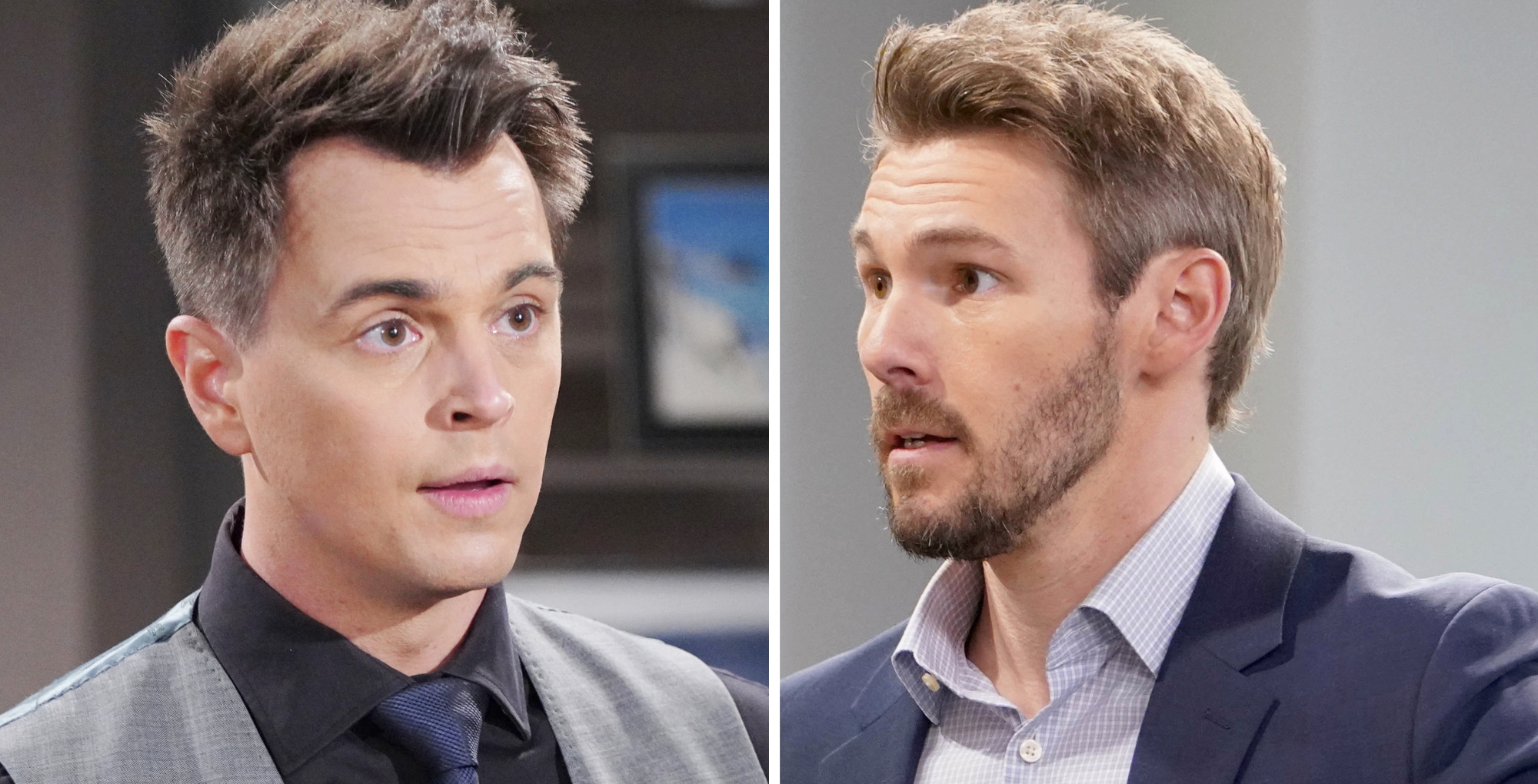The Bold and the Beautiful's Wyatt and Liam.