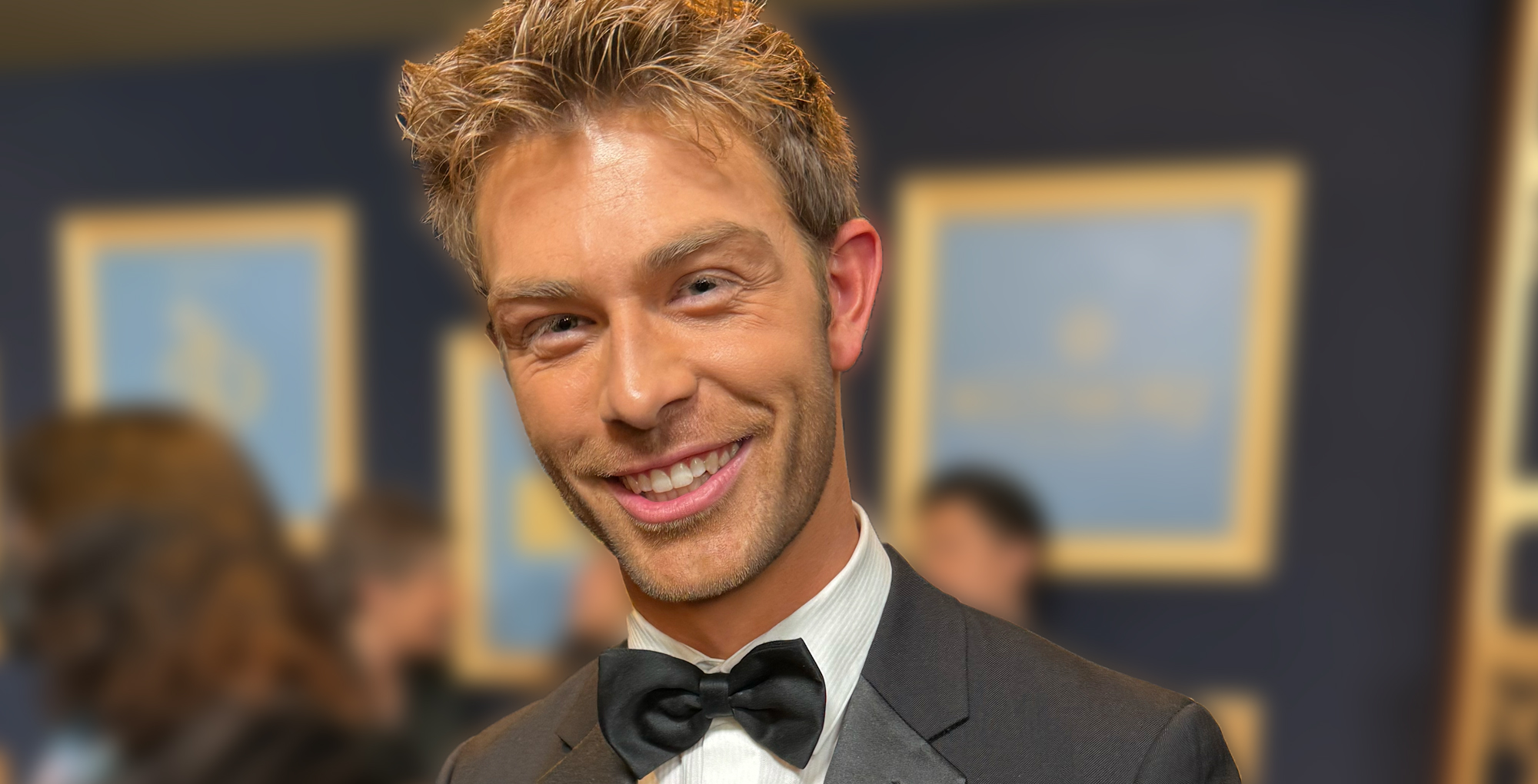 evan hofer who plays dex heller on general hospital at the daytime emmys.